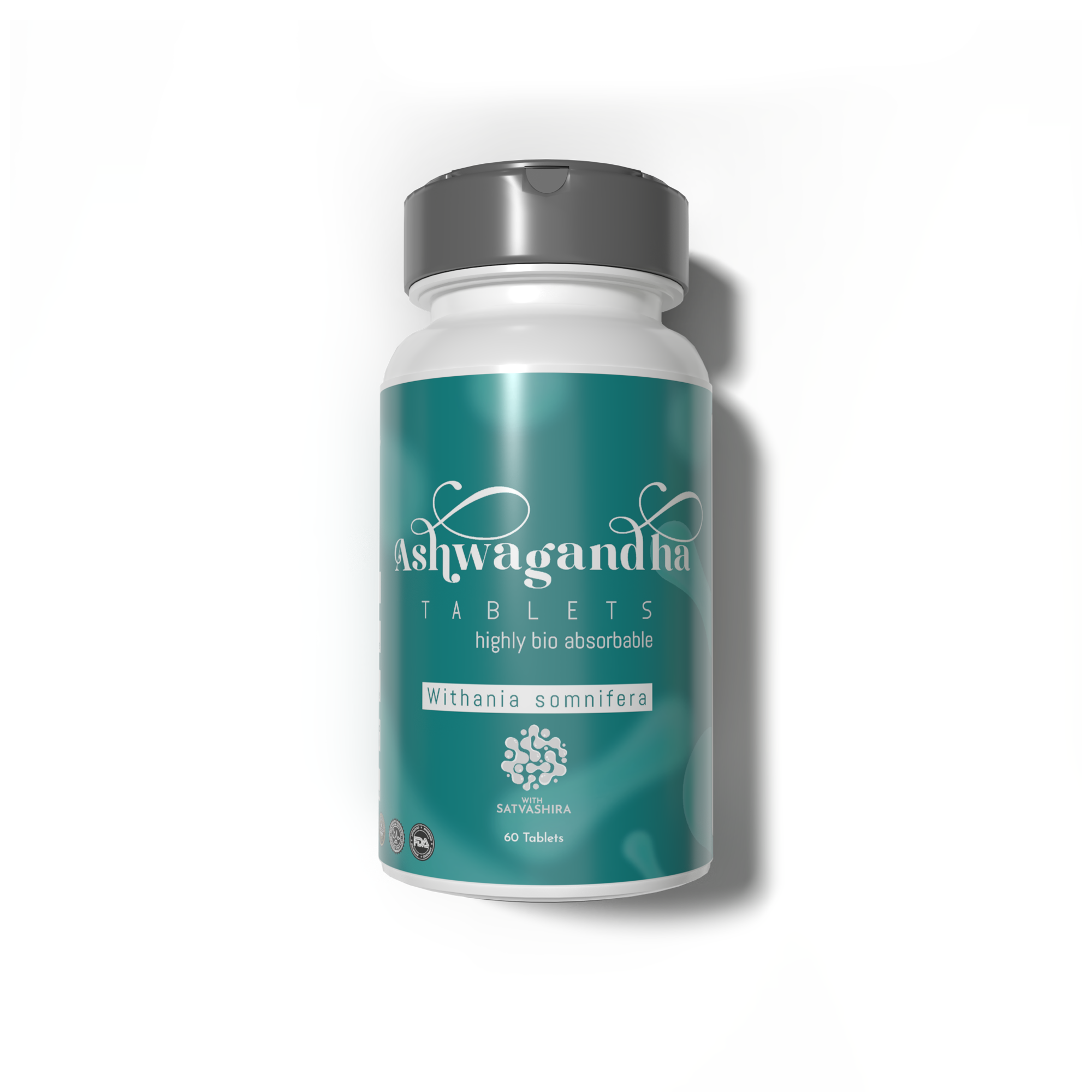Organic Bio Aswagandha and Probiotic (60 Tablets)